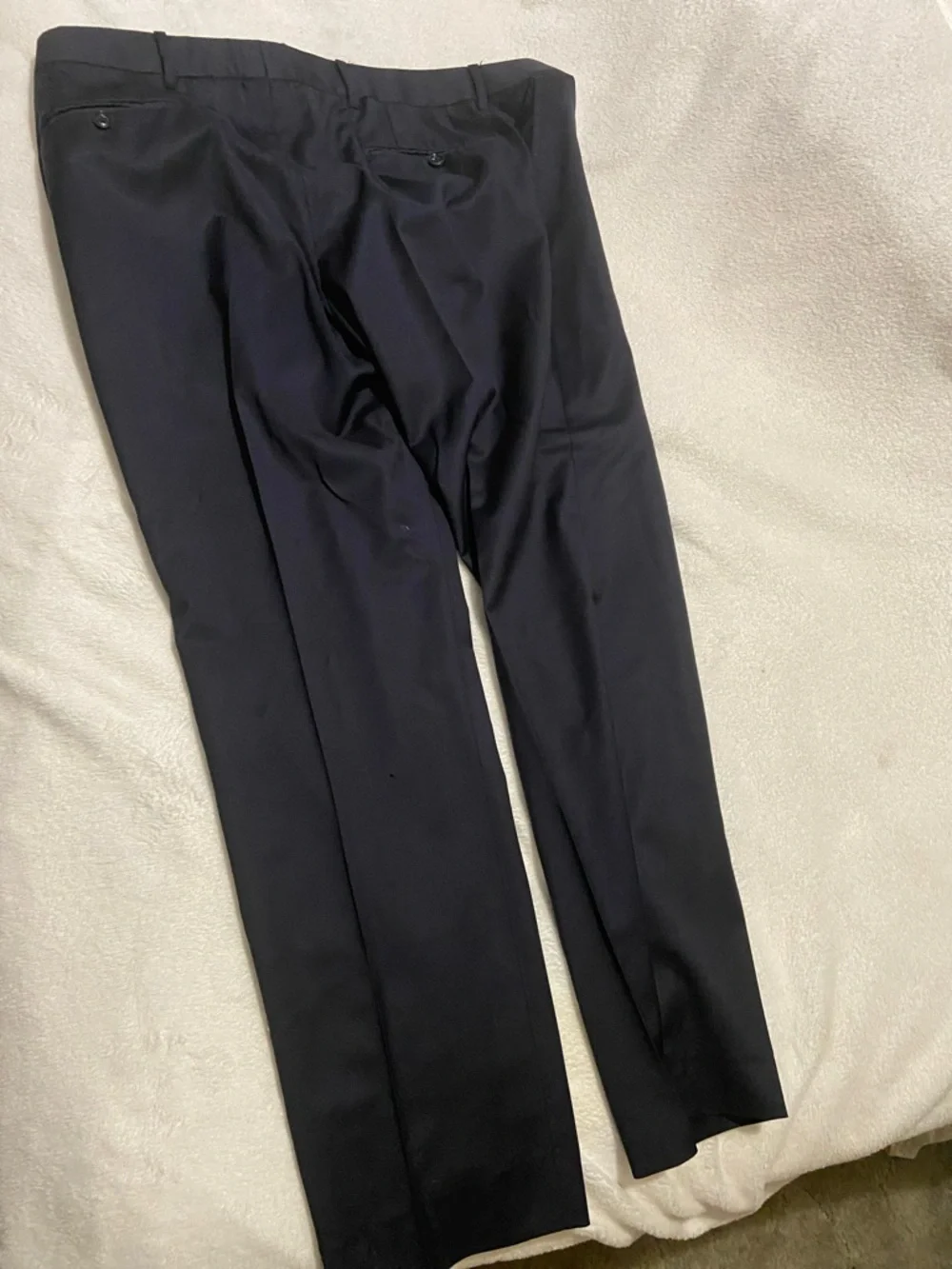 Gucci Black Pants Suit with silk lining.